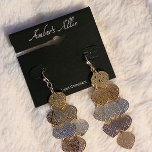 Earrings Metal Muliti Tone